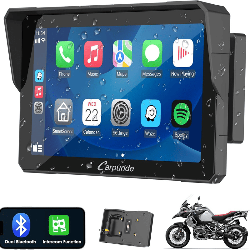 Carplay dispositivo GPS moto coche inalámbrico