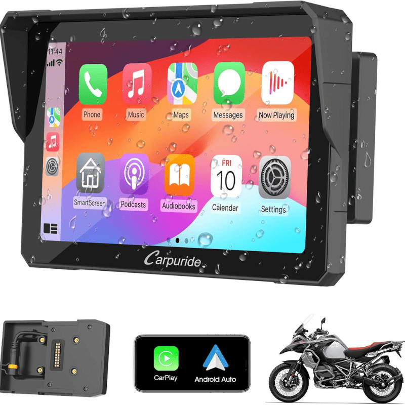 Pantalla GPS Carplay Motocicleta inalámbrico